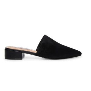 Steve Madden Cairo — Black Suede Pointed Toe Mule